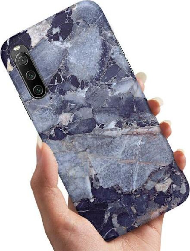Sony Xperia 10 IV - Deksel/Mobildeksel Marmor