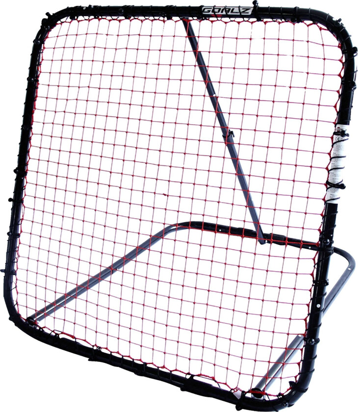 Goalz Football Rebounder Trainer 124 x 124 cm, rebounder BLACK