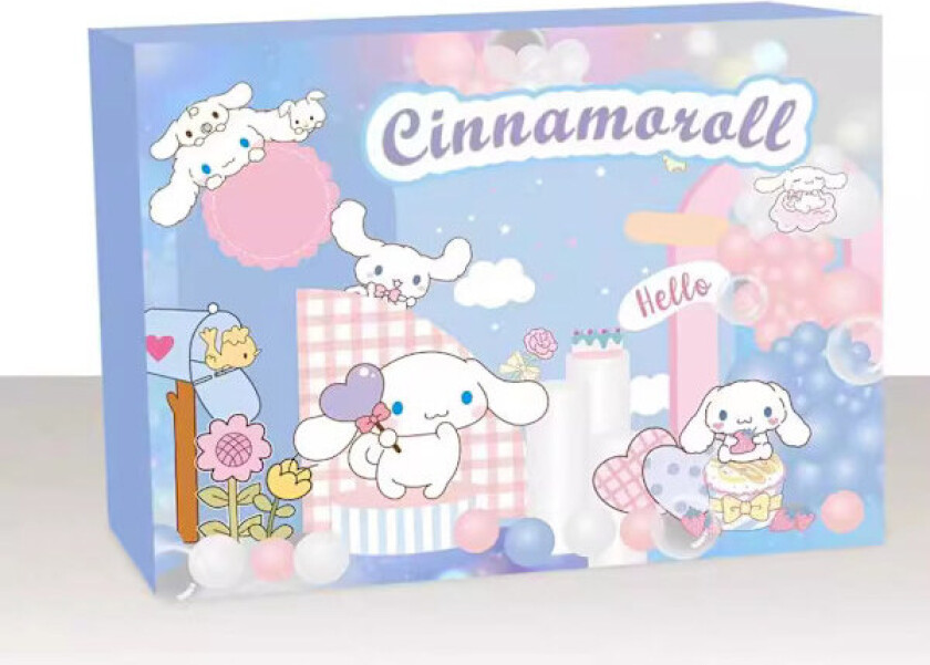 Hot 2025 Adventskalender Kuromi My Melody Cinnamoroll Sanrio Leketøy Tilbehør Jule Nedtellingskalender Barnegaver