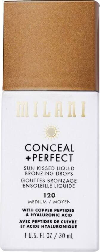 Milani Conceal + Perfect Sun Kissed Liquid Bronzing Drops Medium