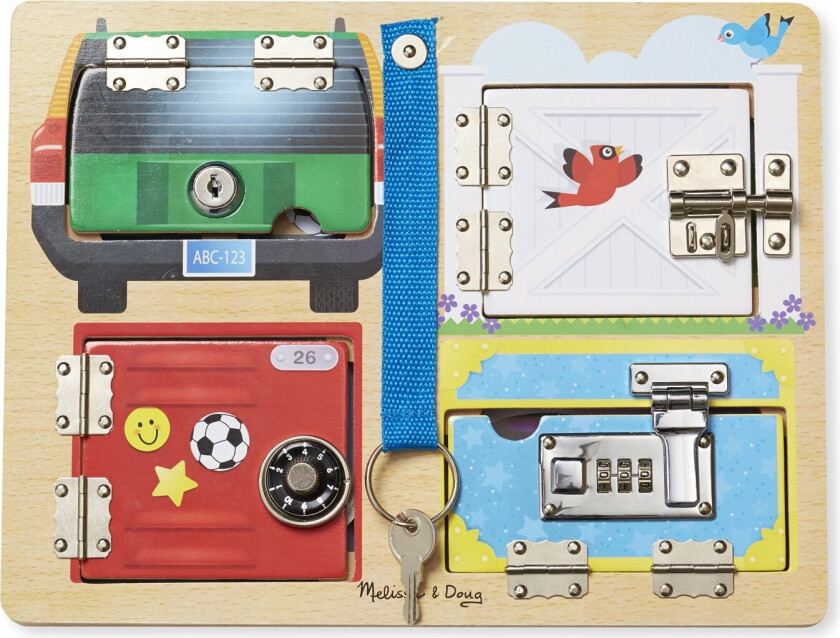 Melissa&Doug - Lock&Latch Board (19540)