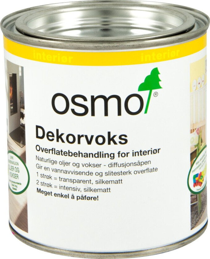 Dekorvoks Snø 375ml