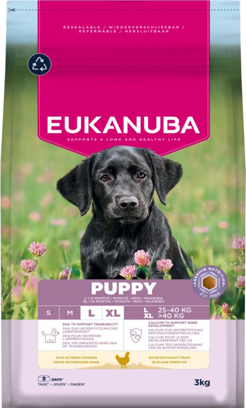 Bilde av Eukanuba Puppy Large Breed - 3kg