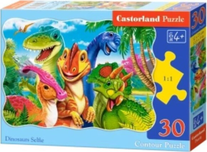 Dinosaur selfie 30 brik