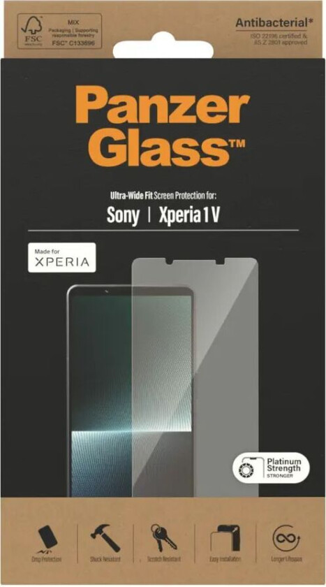 Panzerglass Ultra-wide Fit Sony Xperia 1 V