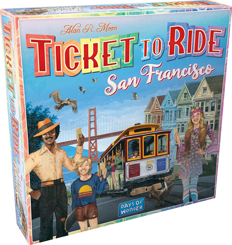 Spill Ticket To Ride San Francisco Nordic