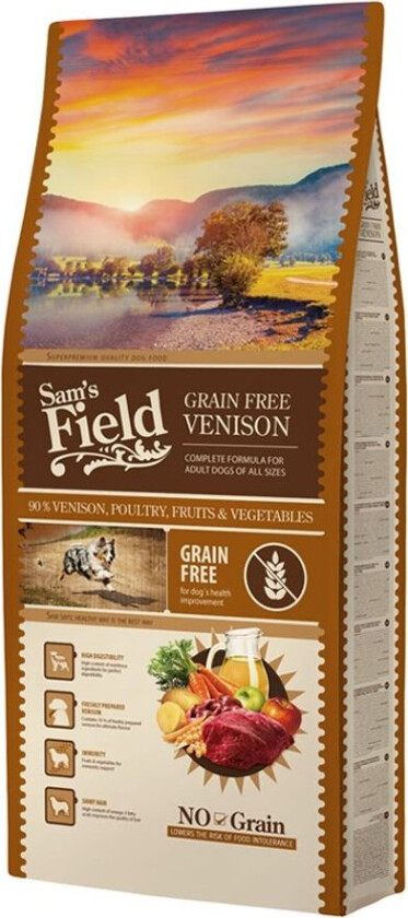 Sam's Field Adult Grain Free Venison (13 kg)