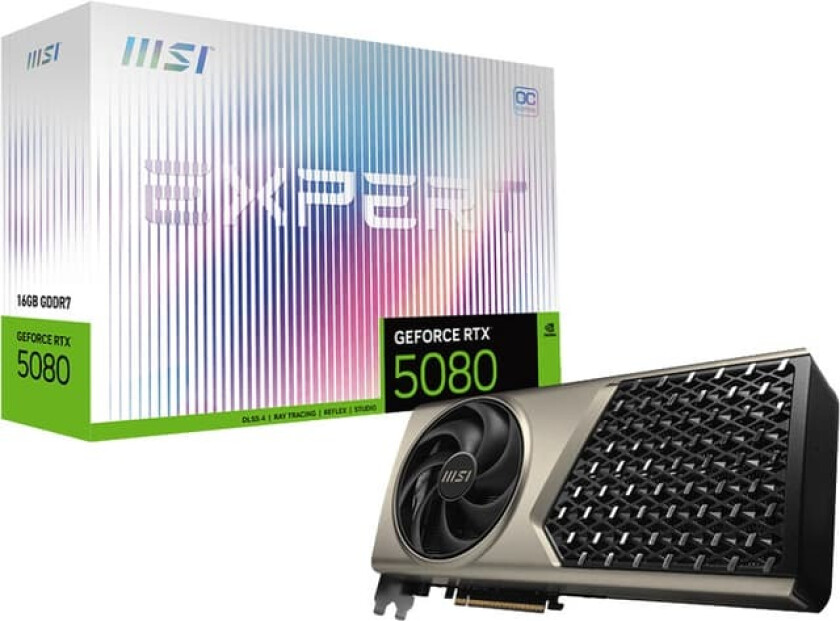 GeForce RTX 5080 Expert OC grafikkort 16GB