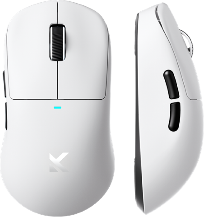 M7 Lightweight Wireless - Gaming mus - Optisk - 5 - Hvit