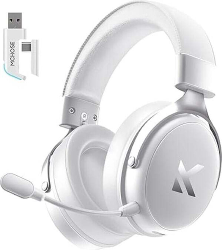 V9 Pro Wireless Gaming Headset Sky White