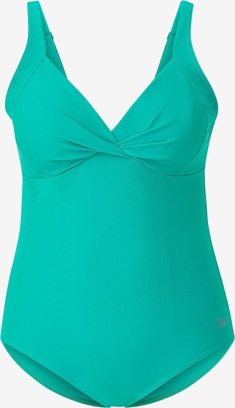 Badedrakt Womens Shaping Cross Knot - Blå