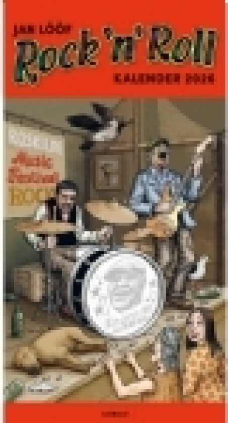 Jan Lööf Rock'n'Roll-kalender 2026 | Jan Lööf | Språk: Dansk