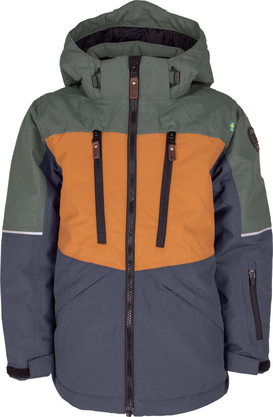 Alpine Vinterjakke, Grønn/Blå, 170 - Barnejakker - Nylon