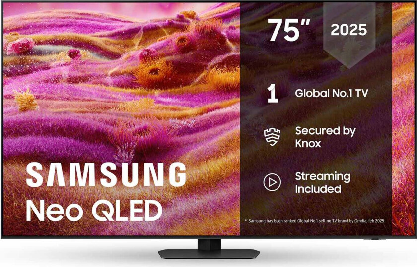 75" QN90F Neo QLED 4K Mini LED Smart TV (2025)