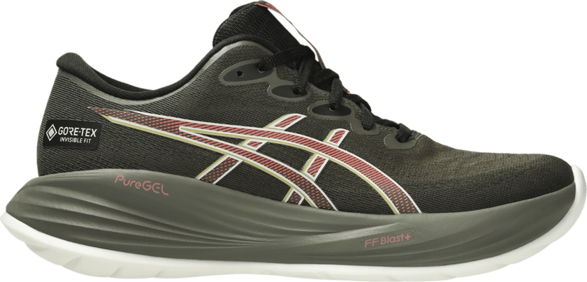 Gel-Cumulus 27 Gore-Tex, løpesko, dame Brown Stone/Pink Cla