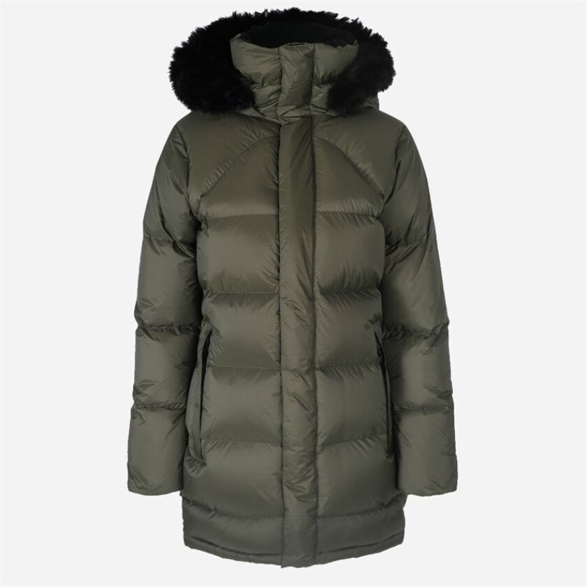 Fleischer Couture Polaris Down Coat Forest Night Grønn