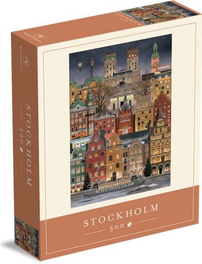 Puslespill 500 Stockholm