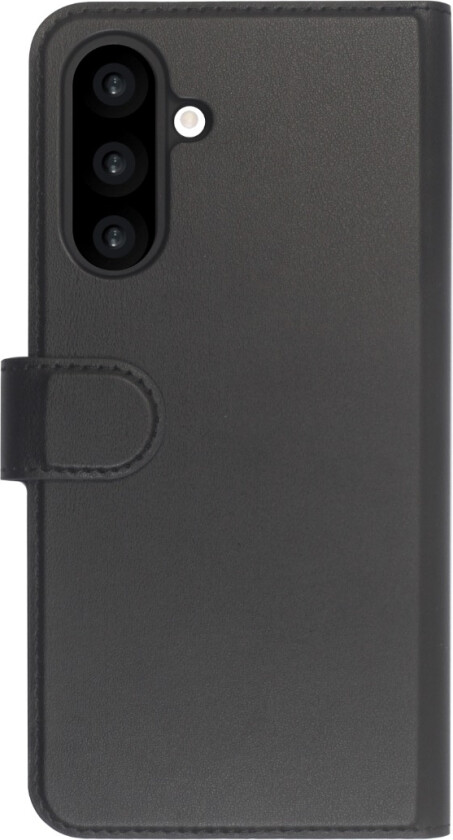 Samsung Galaxy A17 lommeboketui med flipp, svart