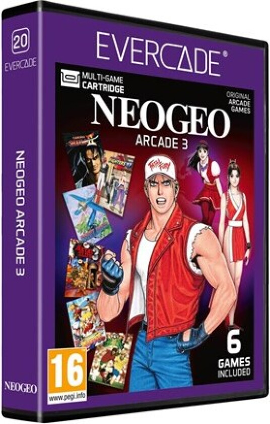 NEOGEO Arcade 3 - Evercade - Retro
