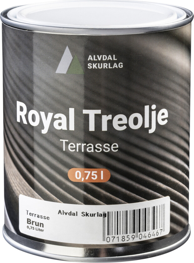 Treolje royal terrasse brun 0,75l