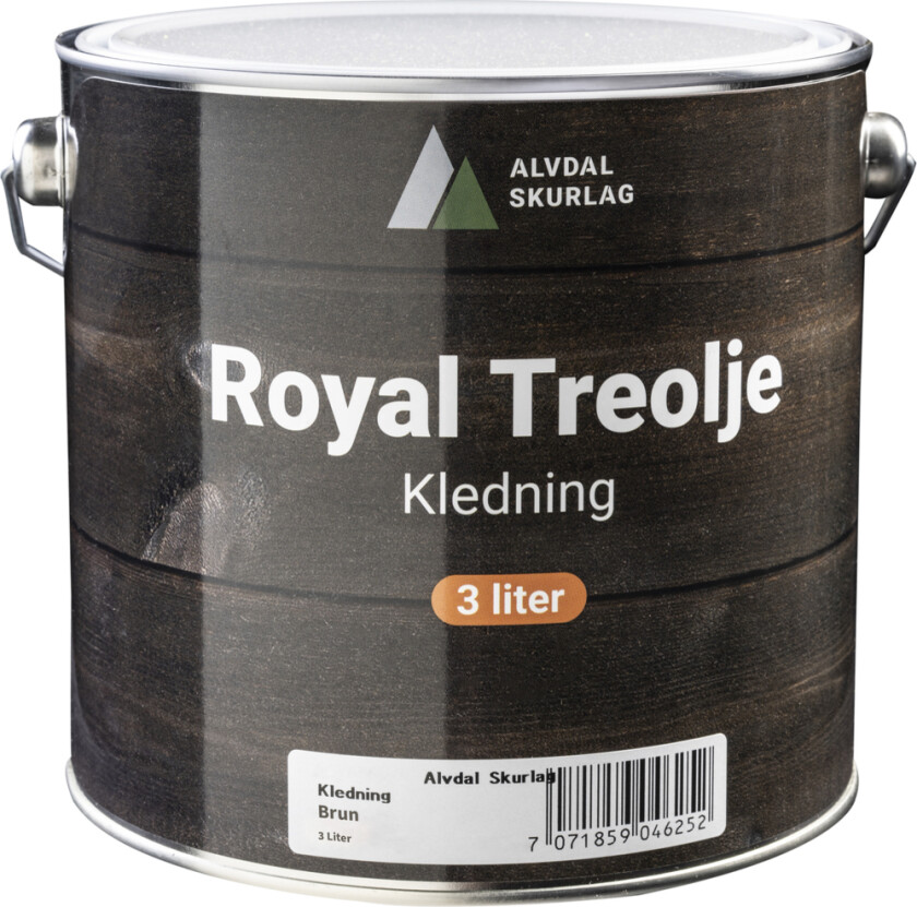 Treolje royal kledning brun 3l