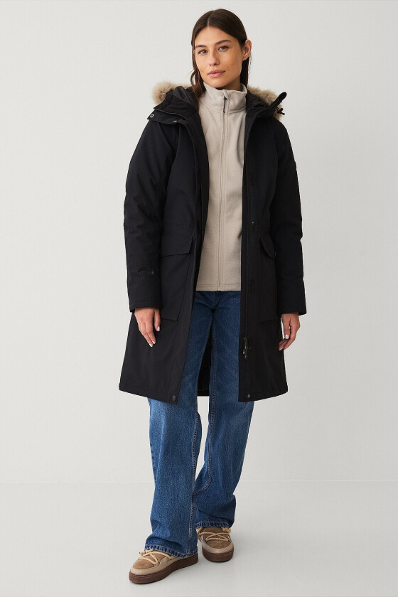 Parka Perfect Parka W - Svart