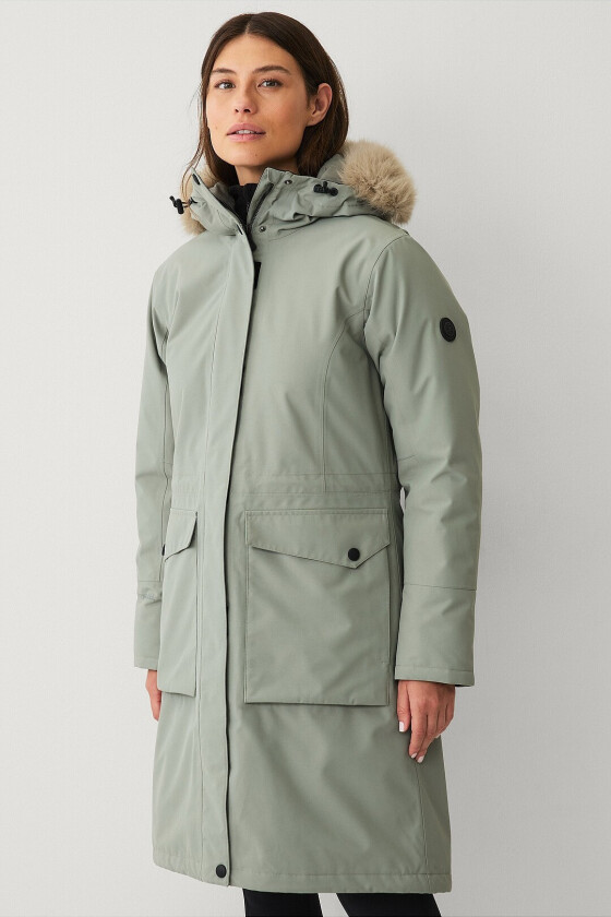 Parka Perfect Parka W - Grønn