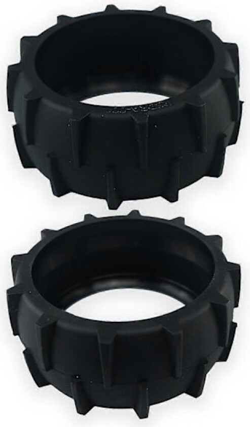 RSDRA-001 2 stk. gummihjul med sklisikring for Dreame robotgressklipper A1, reservedeler (FMY)