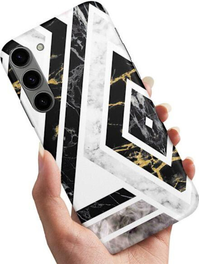 Samsung Galaxy S23 - Deksel/Mobildeksel Krokete Mønster