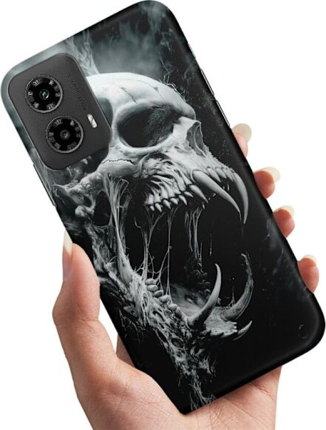 Motorola Moto G54 5G - Deksel/Mobildeksel Skull