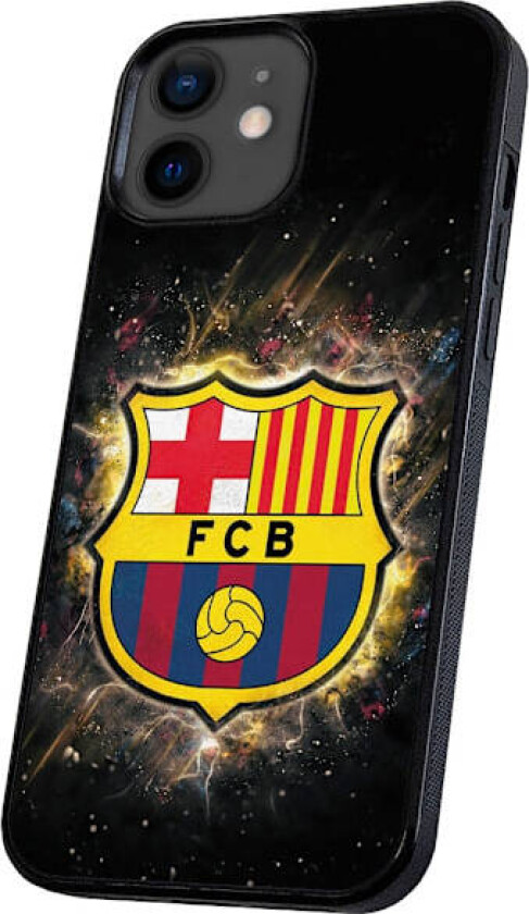 iPhone 12 Mini - Deksel/Mobildeksel FC Barcelona