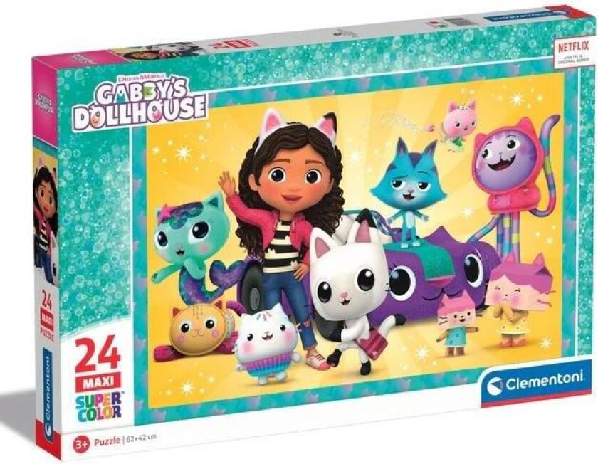 - Gabby's Dollhouse Puzzle 24 Maxi pcs (28521)