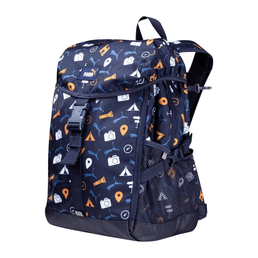 PUMA Mini Adventure Backpack, skolesekk PUMA Navy-AOP