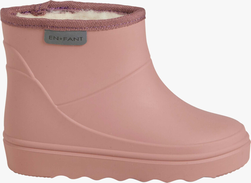 Fôrede Gummistøvler, Old Rose, 25 - Gummistøvler - Ull,Gummi