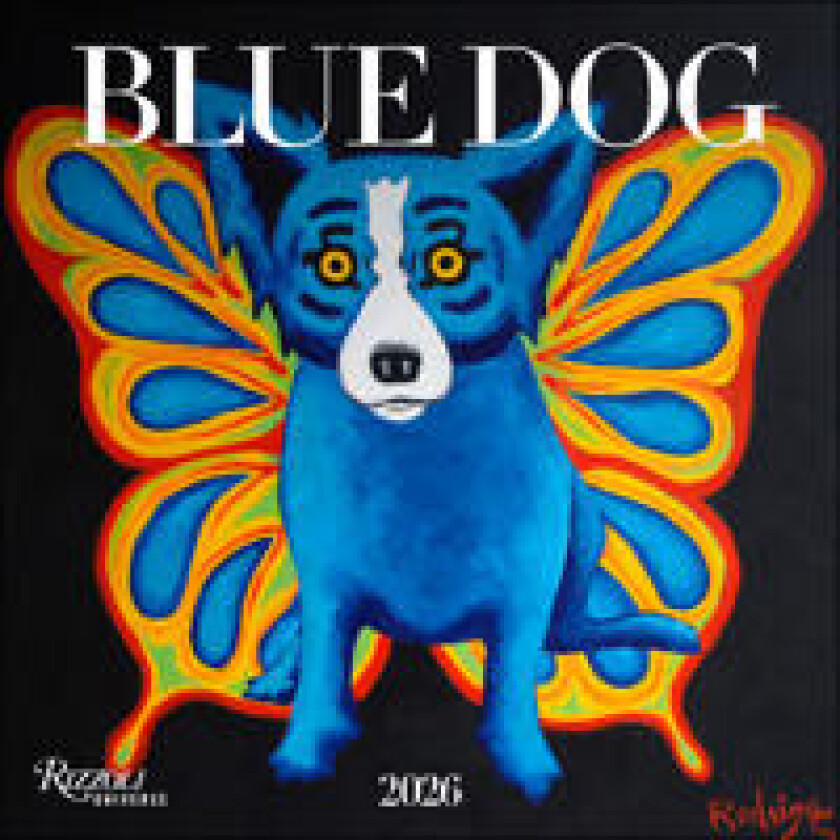 Blue Dog 2026 Wall Calendar