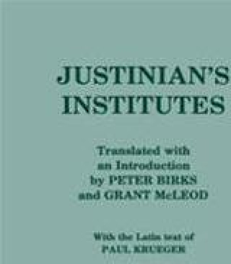 Justinian's 'Institutes'