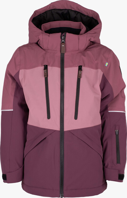 Alpine Vinterjakke, Dry Rose/Plum, 120 - Barnejakker - Nylon,Elastan