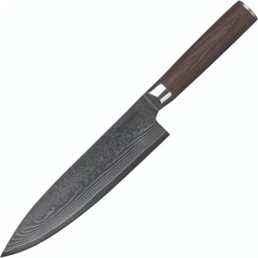 Damascus kokkekniv 30 cm