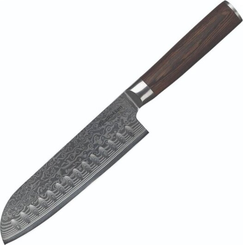 Damascus santokukniv 30 cm