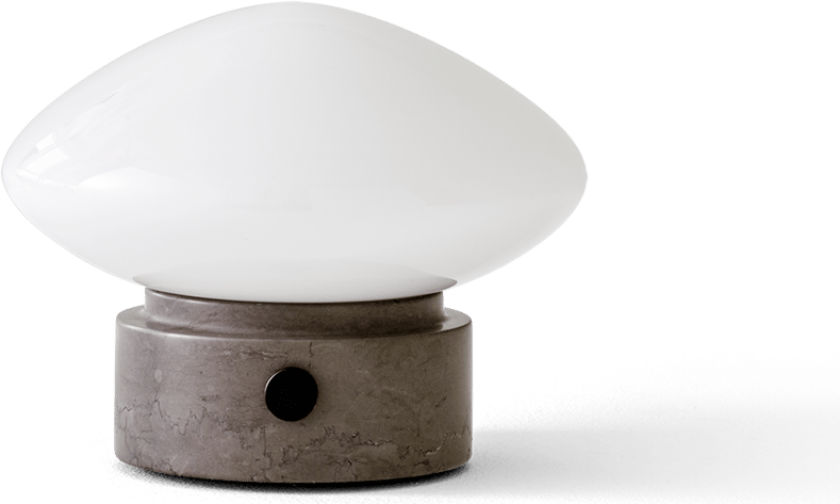 Mist AP21 bærbar lampe 12 cm Grigio Caldo-opal glass