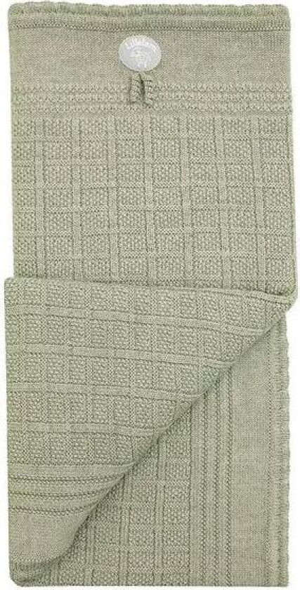 Bilde av Classic pledd i merinoull, Lys mose