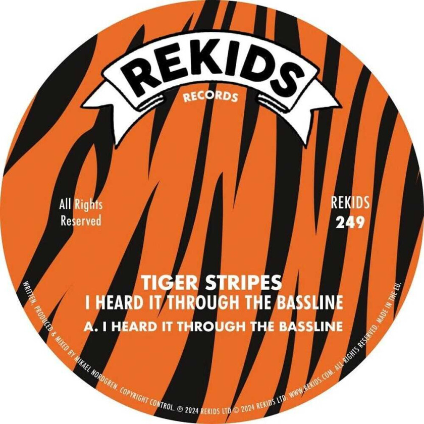 Tiger Stripes I Hear It Through The Bassline LP/Vinyl