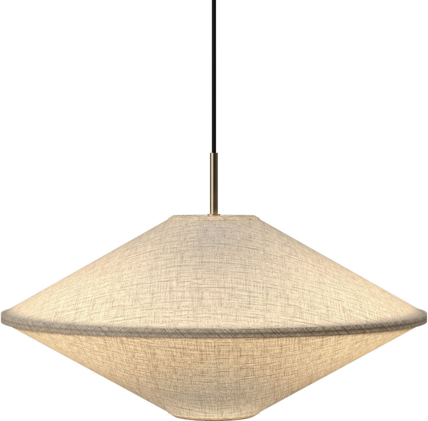 Tafta pendellampe 52 cm, natural