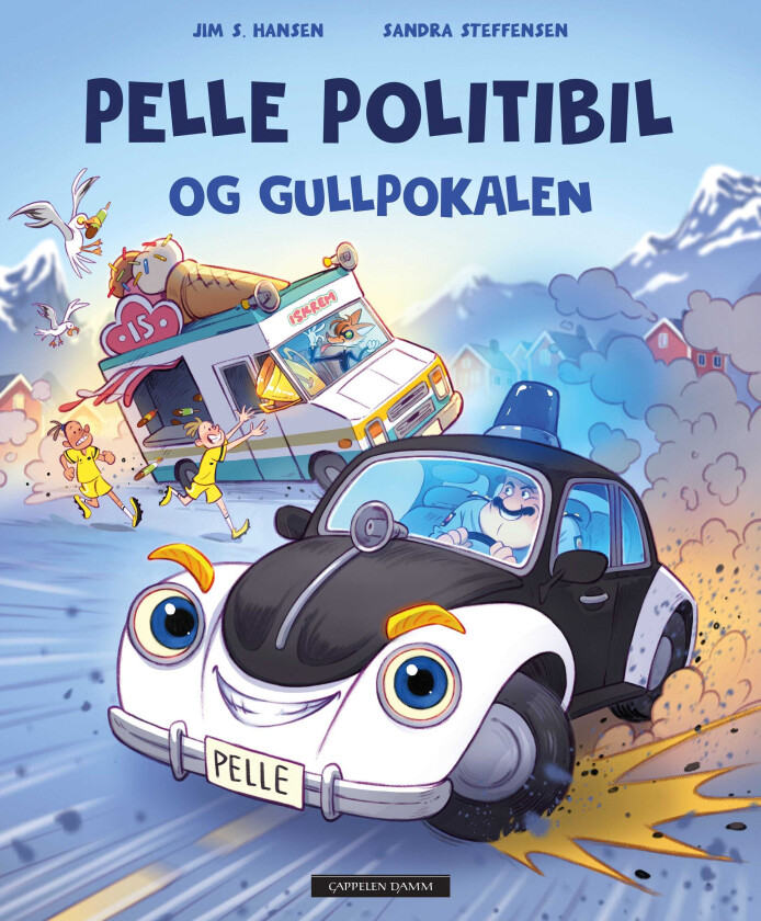 Pelle Politibil og gullpokalen