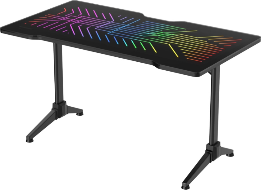 Gaming DT420 RGB - Skrivebord - svart