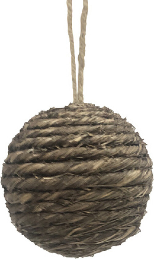 Julekule twine natur 10 cm