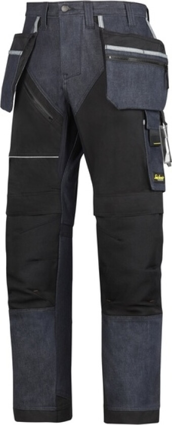 Arbeidsbukse 6204 demin 54 ruffwork m/hylsterlommer