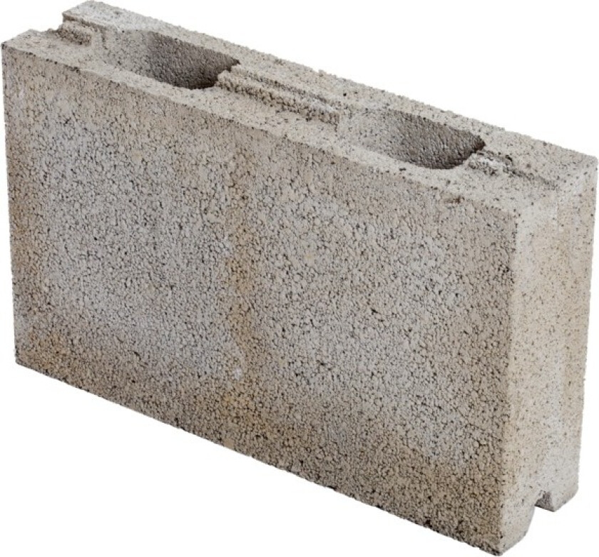 Lettvegg hjørneblokk 118mm 48 stk pall. 11,8x30x50cm (bxhxl)