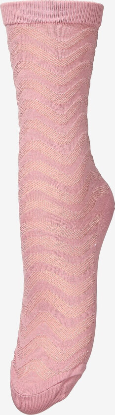 Sokker Mina Glitter Sock - Rosa