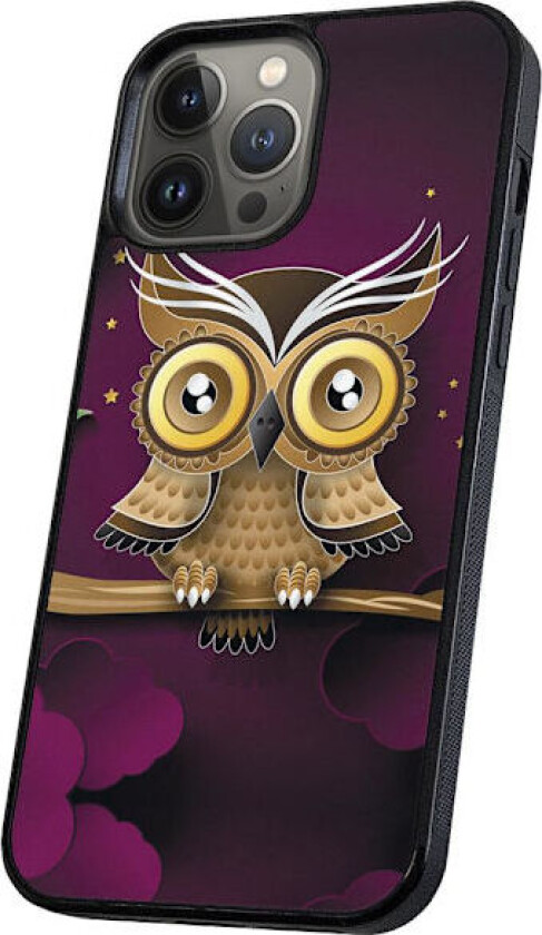 iPhone 13 Pro - Deksel/Mobildeksel Lysbrun Ugle